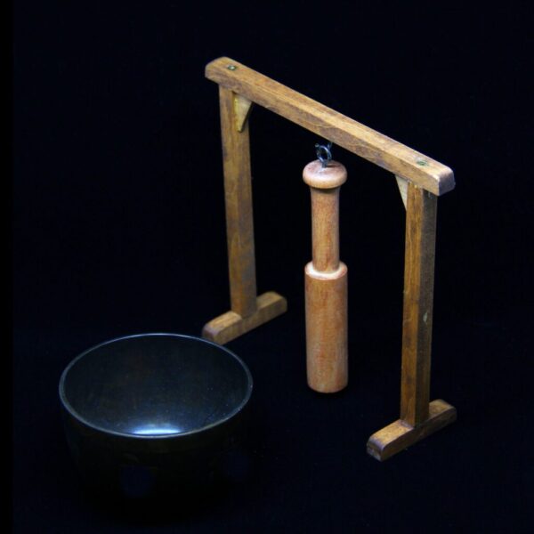 Singing Bowl Stand and Striker ~ Currently out of stock